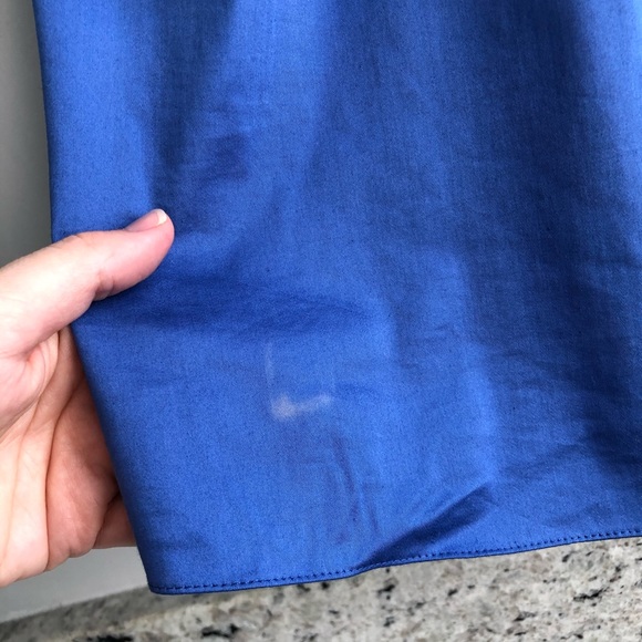 Elie Tahari royal blue sleeveless dress size 10 - Picture 6 of 6